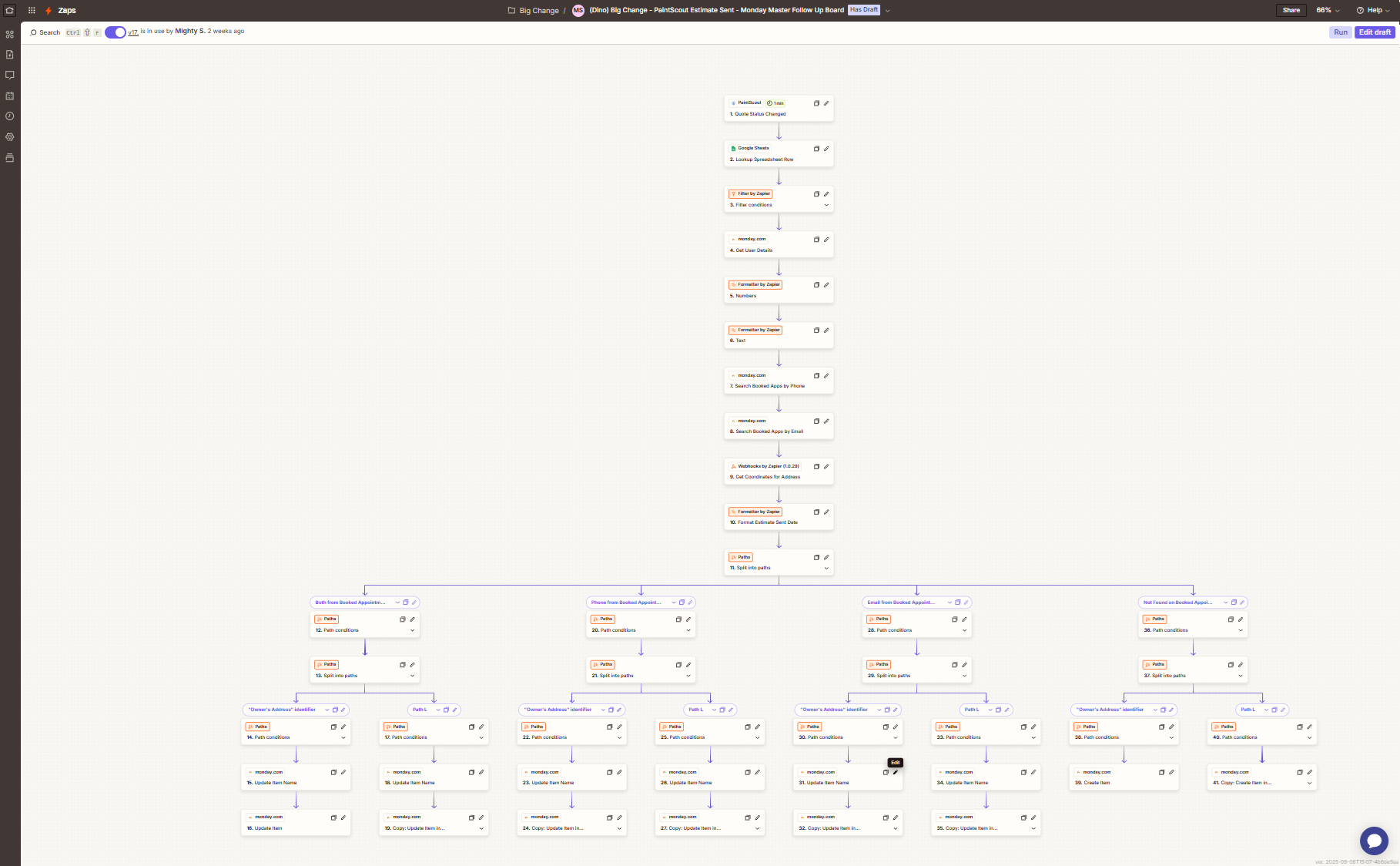 PaintScout → Monday.com Contract Automation